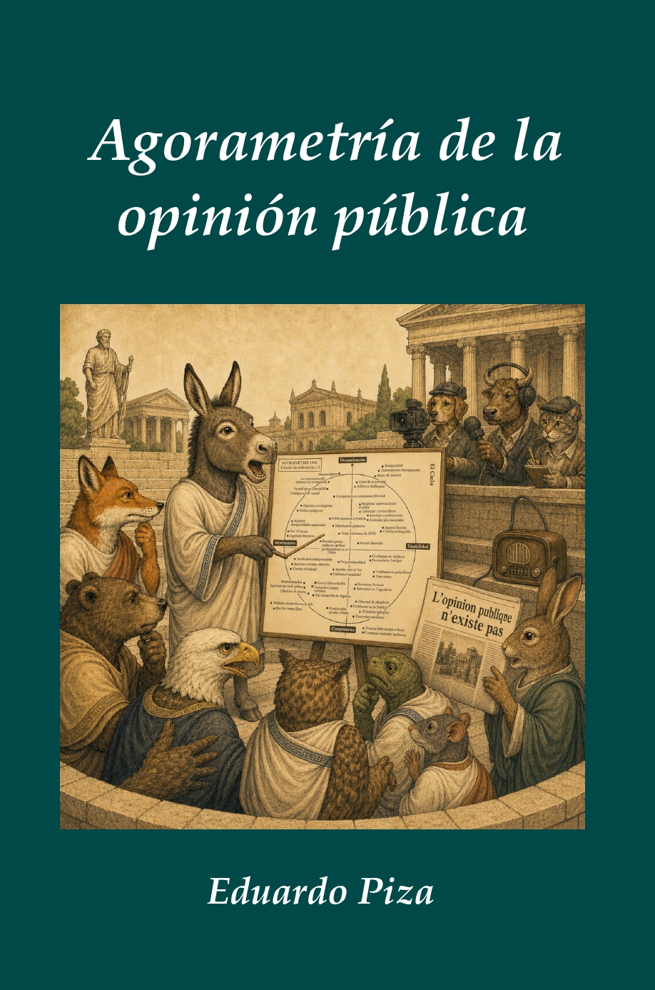 Portada de Agorametría de la opinión pública